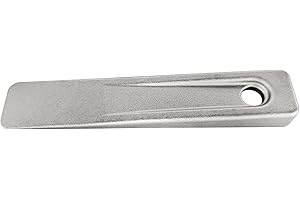 HEBRAR WG-5 Welding Wedge Pipe Wedge, 5 inch Steel Wedges for Leveling, Spacing Wedges for Welding Pipe Spacer Wedge for Planers, Shapers, and Other Applications, Small Metal Wedges, Wedge Tool Anchors