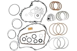INGKAN RE0F10A JF011E Transmission Master Rebuild Kit w/Filter Fits for 93-22 Nissan Altima/ NV200, 07-12 Dodge Caliber, 07-14 Jeep Compass/Patriot, 10-16 Suzuki Kizashi Replace OE RE0F10A JF011E