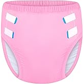 Littleforbig Soft Silky Underwear Comfortable Washable Reusable Primary Comfort Cloth Adult Training Pants