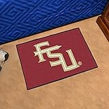 Florida State FSU Seminoles Text Starter Rug/Carpet Welcome/Door Mat