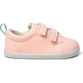 Ten Little Everyday Original Toddler Shoes - APMA-Approved Vegan Leather Kids Sneakers, 100% Cotton Lining, Wide Toe Box, Zero Drop Flexible Soles, Hook and Loop Toddler Sneakers