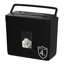 Suntiko Paper Shredder for Home Use,5 Sheets Small