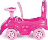 DOLU Unicorn Sit N Ride Push Along Car Toy Pink 37cm H 47cm L 21cm W view 2