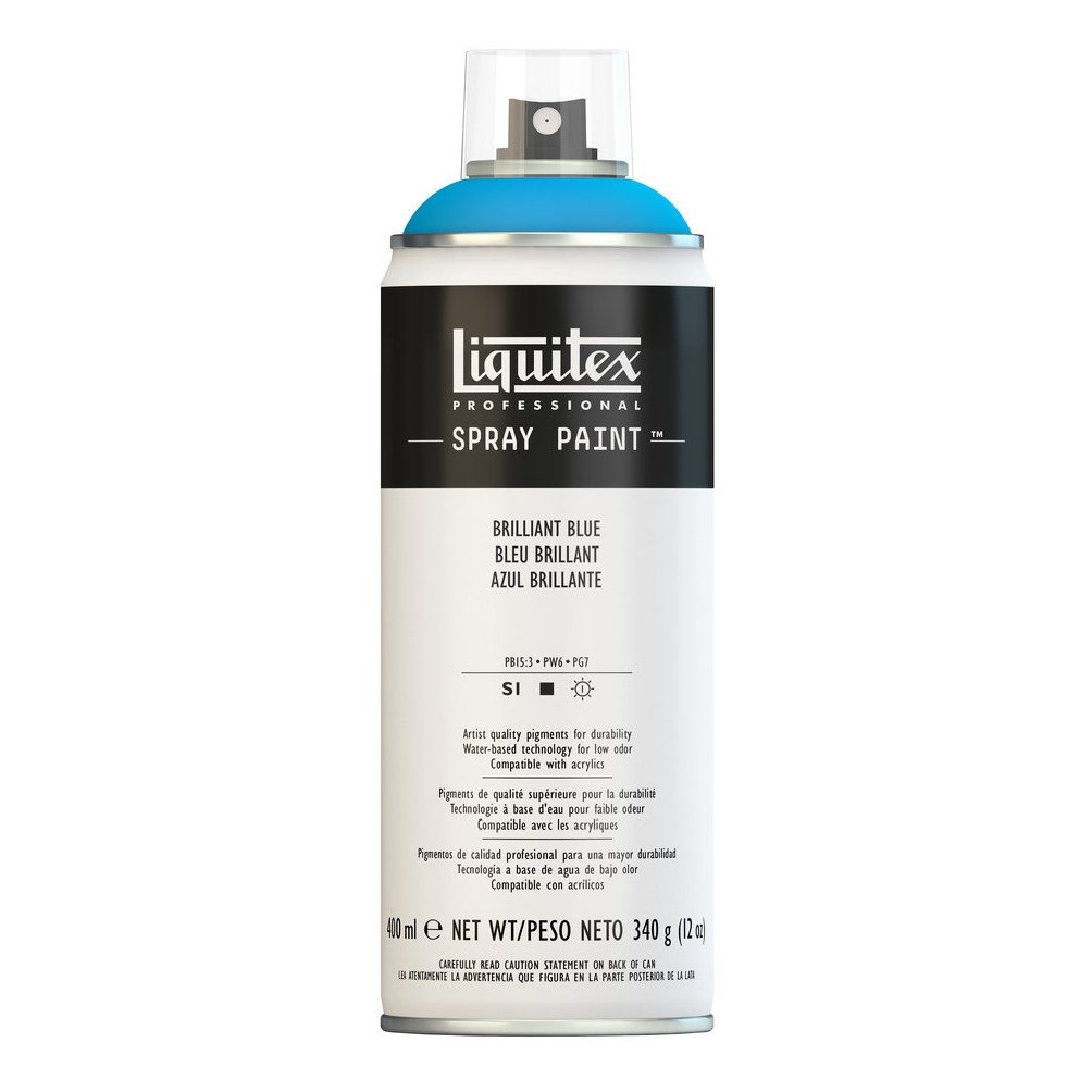Liquitex Professional Spray Paint 400 ml, Brilliant Blue
