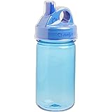 Nalgene Grip-N-Gulp Bottle with Cover, Blue, 12 oz