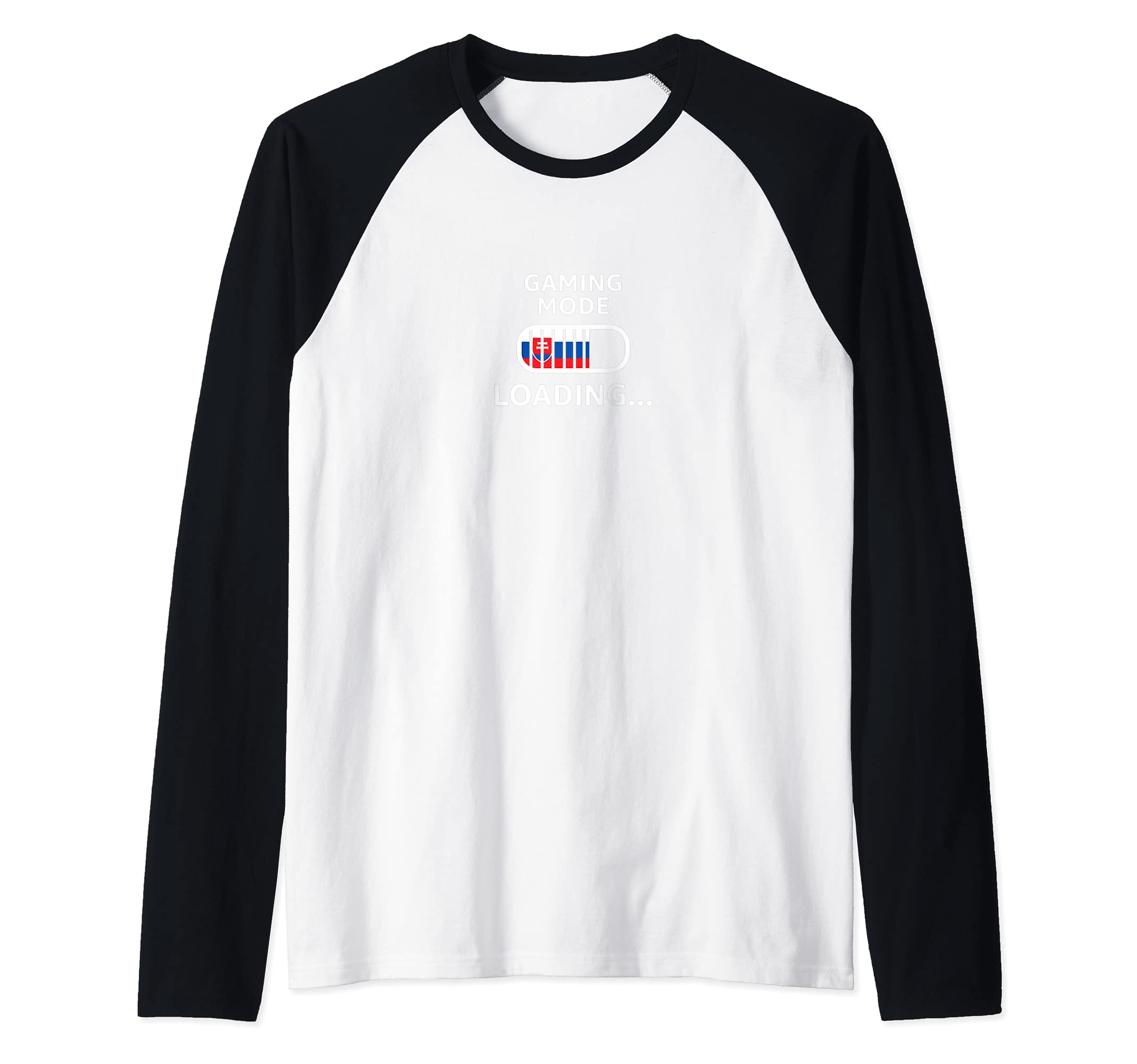 Flag Slovakia Raglan Baseball Tee