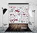 LB 7x5ft Happy Mother's Day Backdrop Vinyl Vintage Wood Floor Backdrops for Photography Baby Kids Portrait Photoshoot Photo Booth Studio Props