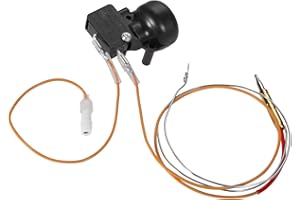 Aupoko Patio Heater Replacement Parts Fire Sense Patio Heater Parts 20" Long Thermocoupler & FDB Dump Switch for Outdoor Heater Replacement Parts Compatible with Benan RR2100 Thermocouple