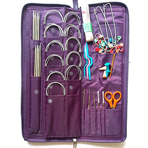 4 MAYMII+Knitting+Stainless+Straight+Needlework