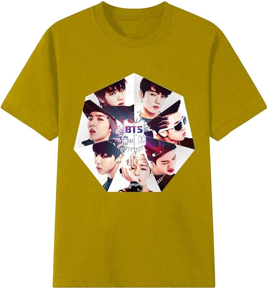 Kpop Bts Bangtan T Shirt Short Sleeve Ts For Girls 5748