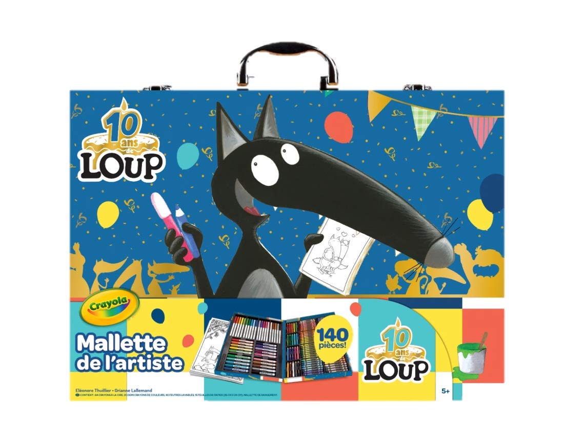 CRAYOLA - Briefcase of the artist Le Loup - - 256450.004