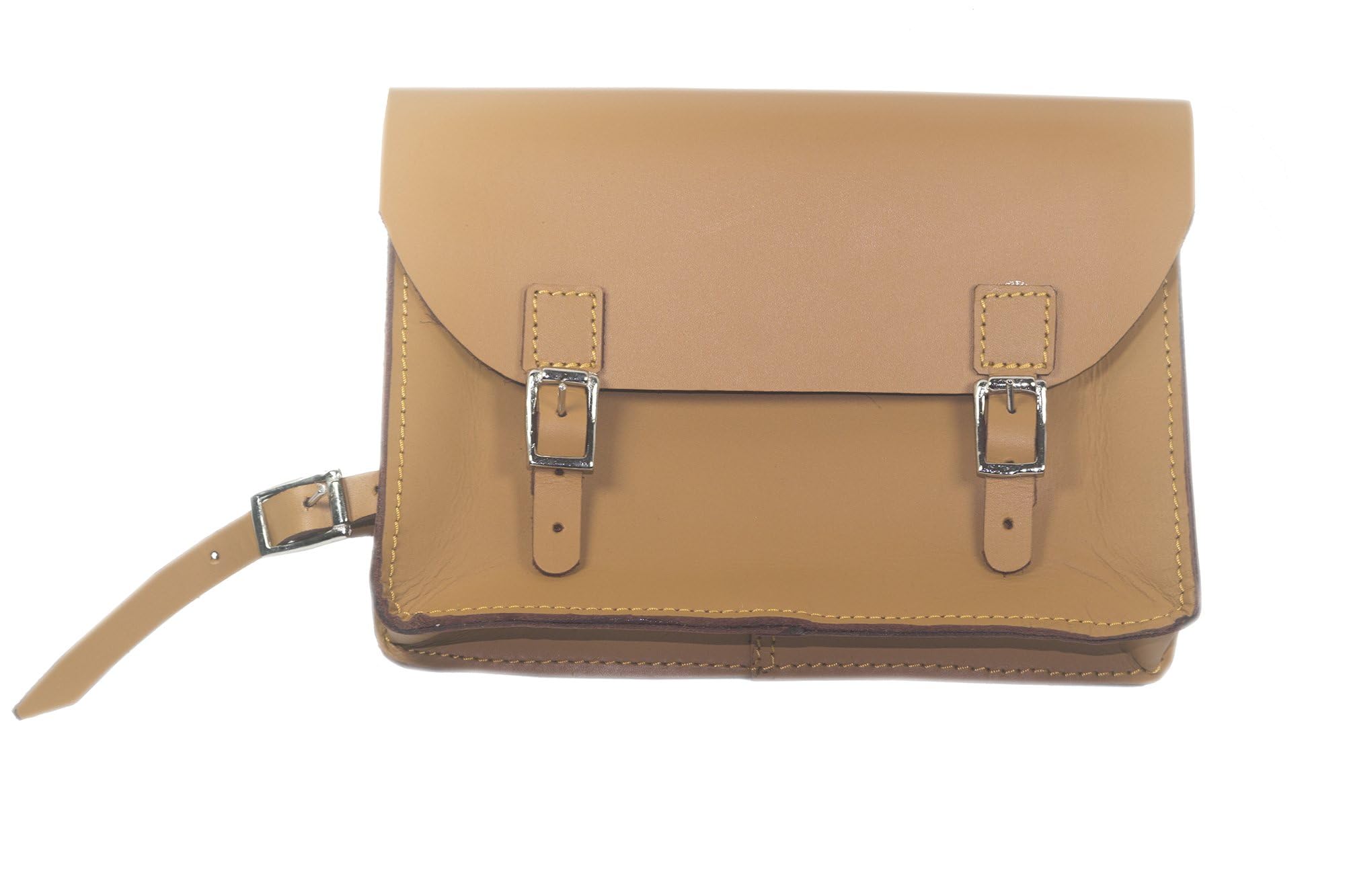 Frame Bicycle Bag Real Leather in TAN TRIGL-TAN