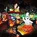 Halloween Inflatable Ghost in Pumpkin with Hat 4.5ft, Merryxgift Inflatable Halloween Blow up Decorations for Holiday Indoor Outdoor Yard Garden Lawn
