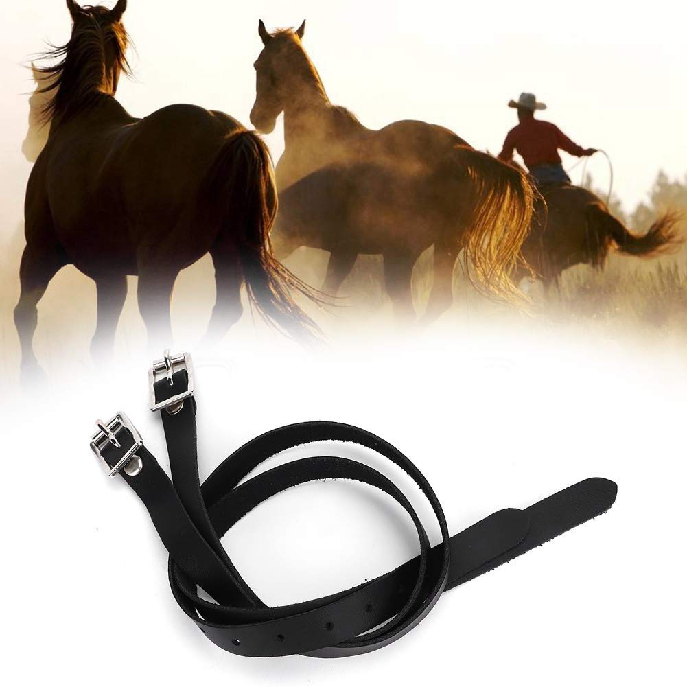 Caiqinlen Stirrup Leathers, Reins For Horses, 50cm Horse Buckle Stirrup Belt Horse Stirrup Leathers Horse Tool Safety Stirrups for horse tool