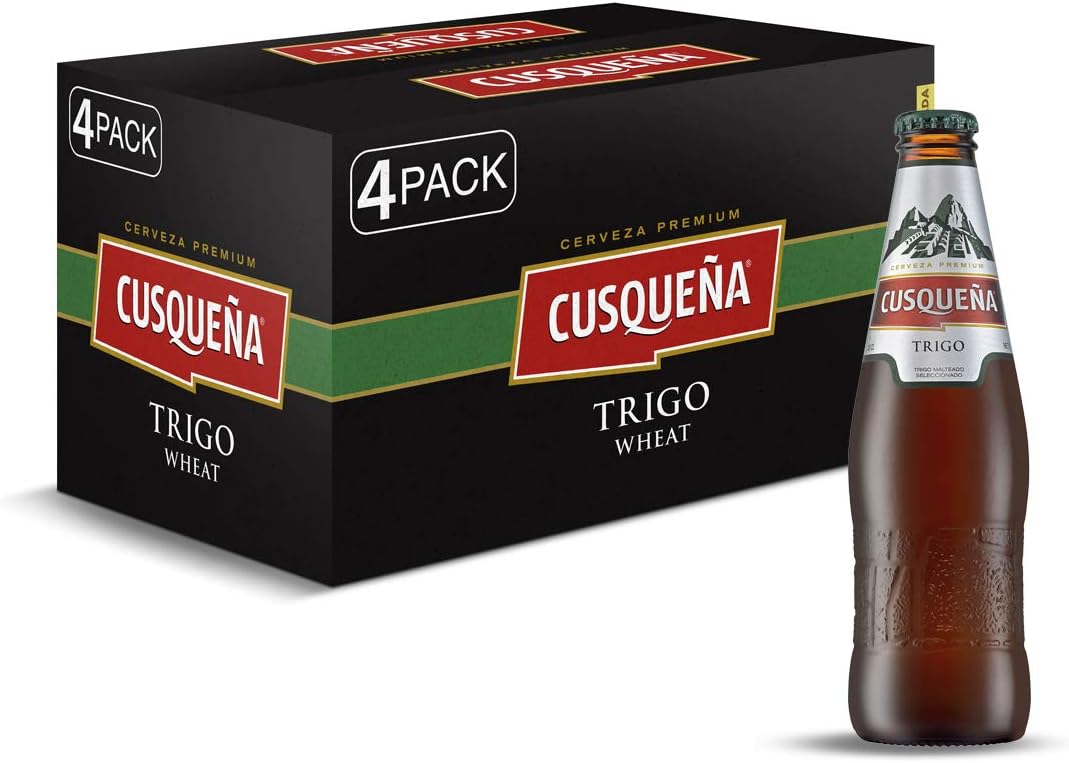 Cerveza Cusqueña Trigo - caja de 24 botellas x 33cl: Amazon.es: Alimentación y bebidas