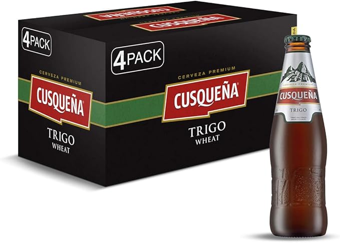 Cerveza Cusqueña Trigo - caja de 24 botellas x 33cl: Amazon.es: Alimentación y bebidas