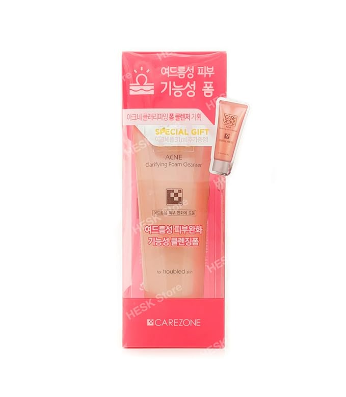 care zone acne clarifying foam cleanser