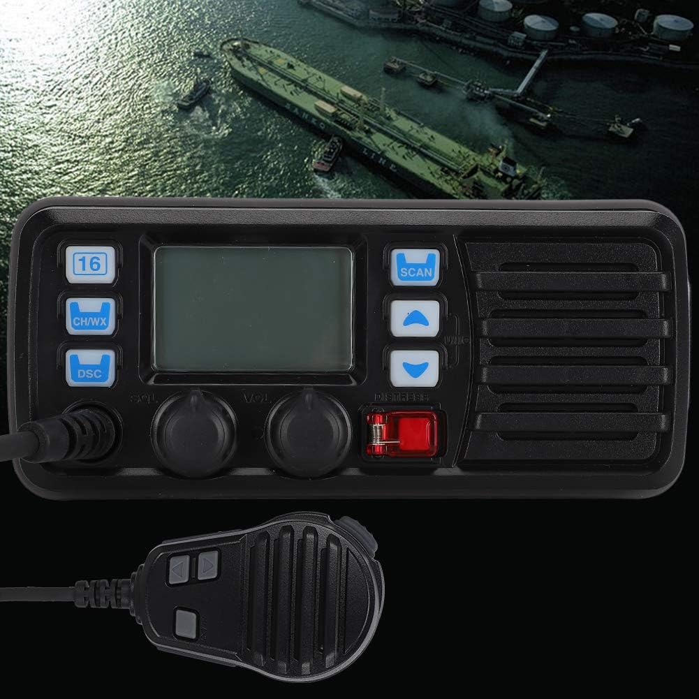 RS507M Mobile Marine Boat Radio VHF Weather Channel External GPS