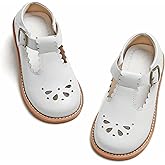 PHIRAMIN Toddler Girl Mary Jane Dress Shoes-Little Girl School Uniform Shoes for Wedding Party
