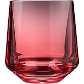 Drinique Unbreakable Stemless Wine Glasses - Set of 4 - Made in USA 12 oz Tritan Unbreakable Plastic Wine Glasses, Reusable for Indoor or Outdoor Use, BPA Free & Shatterproof, Red
