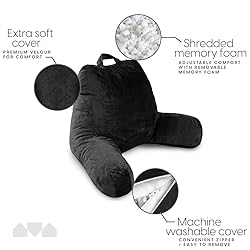 Milliard Reading Pillow with Shredded Memory