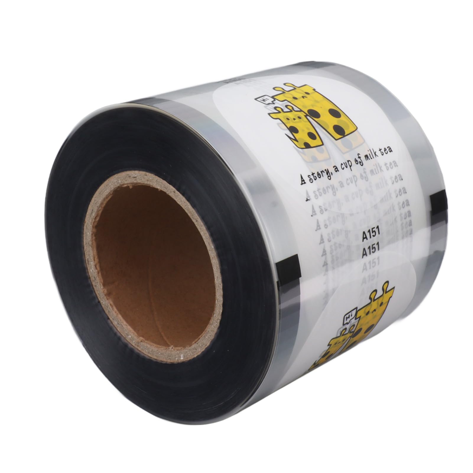 TOPINCN 2000Pcs Cup Sealer Film Plastic Cup Frosted for Brand Shop Milk Tea Cup Sealing Film Disposable for Thickened Transparent Pattern Bag Sealers