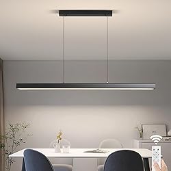 JAYMP Minimalist Linear Pendant Light Dimmable LED