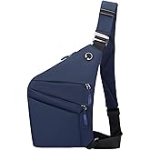 Travel Bag for Women, New Safe Slim Sling Travel Purses Crossbody, Personal Flex Bag for Men&Women