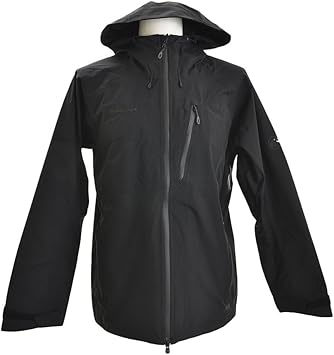 all black jacket with hood