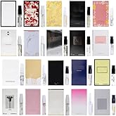 Dirstic 20 Piece Designer Fragrance Samples, Women's Designer Fragrance Sampler Collection, Luxury High-End Perfume Vials for Women, Mini Perfume Samples Gift for Girlfriend, Wife, or Mother（20 pcs）