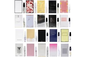 Dirstic 20 Piece Designer Fragrance Samples, Women's Designer Fragrance Sampler Collection, Luxury High-End Perfume Vials for Women, Mini Perfume Samples Gift for Girlfriend, Wife, or Mother（20 pcs）