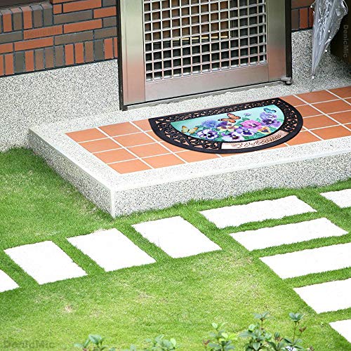 DenicMic Welcome Mats Door Mats Floor Mats Non Slip for Home, Seasons Holiday Changeable Door Mats Outside Rubber Mat Indoor Outdoor Rugs for Patios, 32" L x 20" W, 6 Pcs