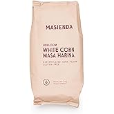 Masienda Heirloom White Corn Masa Harina/Flour. Nixtamalized Corn Flour Perfect for Corn Tortillas, Tamales, Tostadas, Pupusa