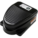SSC Controls F500 Foot Switch, Electrical, Single Pedal, Momentary, 20 Amp, Single Pedal, Replaces 632-S, Made in USA