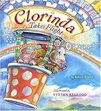 Front cover for the book Clorinda Takes Flight by Robert Kinerk