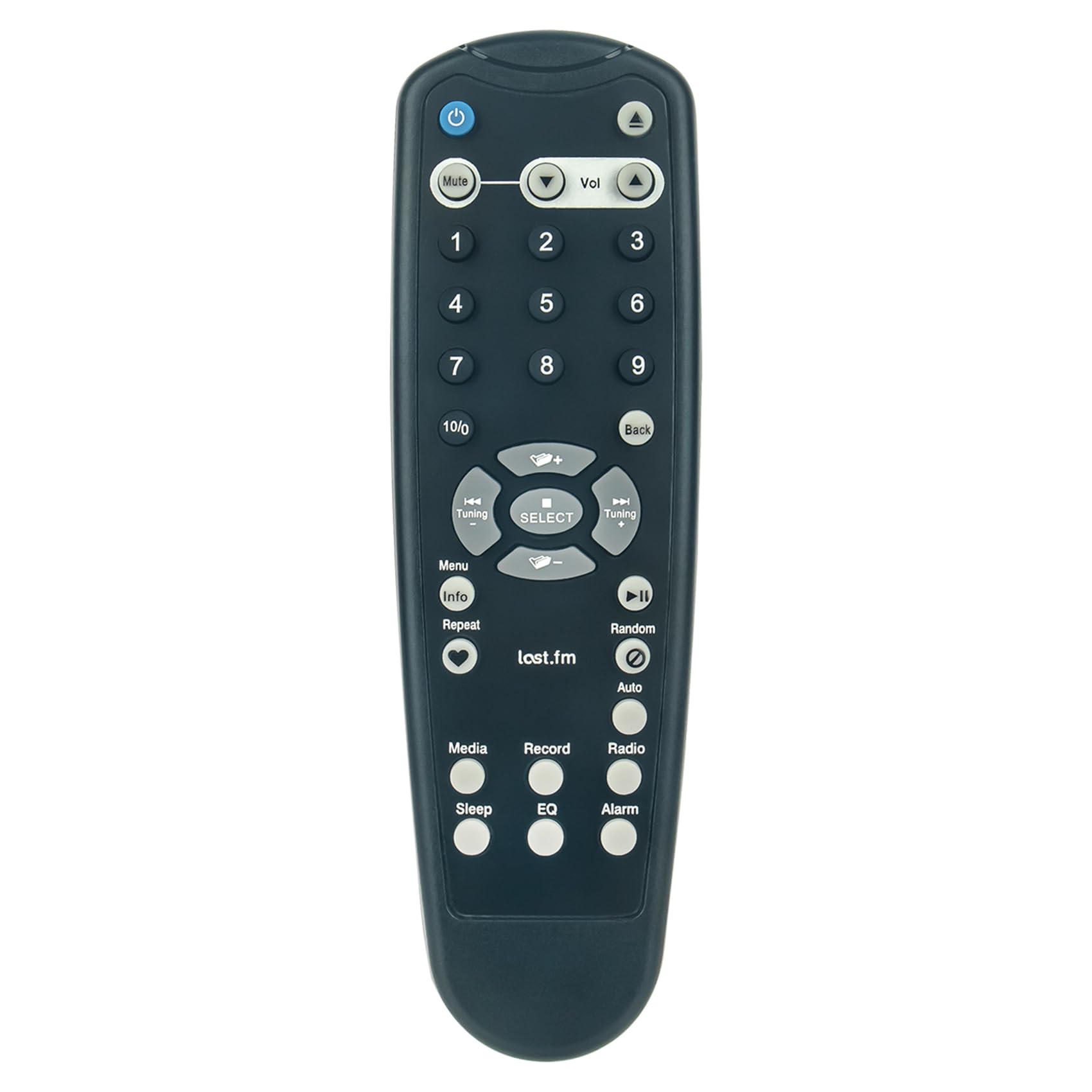 AULCMEET Remote Control Replace fit for Roberts Digital Clock Radio System MP Sound 43, MP-43, Mp43 DAB/RM/CD
