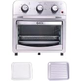 GOLUX 13QT(12L) 1500W Countertop Air Fryer Toaster Oven Combo | Convection Oven with Basket, Tray, 4 Cooking Functions, Interior Light, 60-Min Timer, For Everyday Cooking