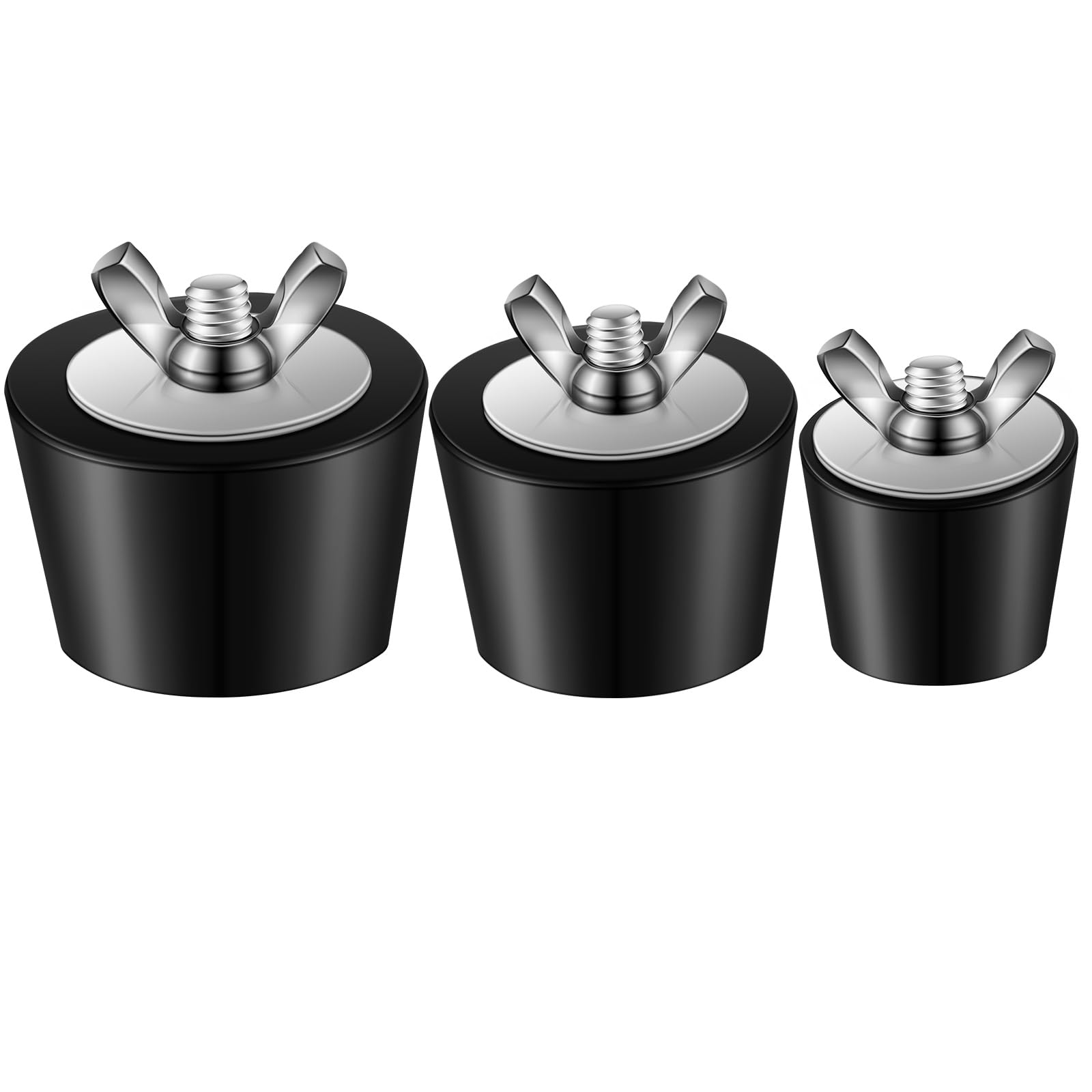 2 Stück Pool Winter Plugs 38mm - Gummistopfen Für Poolrohre Gegen Frost