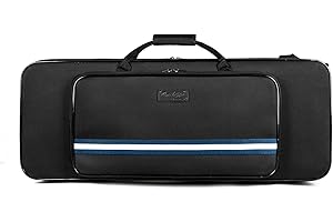 Omebaige Ultra-Light Tenor Saxophone Case – 600D Nylon, Lightweight & Water-Resistant Soft Gig Bag with Shoulder Strap, Backpack Ideal for Daily Carry; (BGD-TENORSAX)