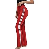 ODODOS Cloud Feeling Flared Yoga Pants for Women, High Waist Casual Bootleg Lounge Pants, 30"/32" Inseam
