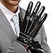 Harrm Best Luxury Winter Touchscreen Gloves Italian Nappa Leather Gloves men's Texting Driving Gloves (Cashmere Lining)