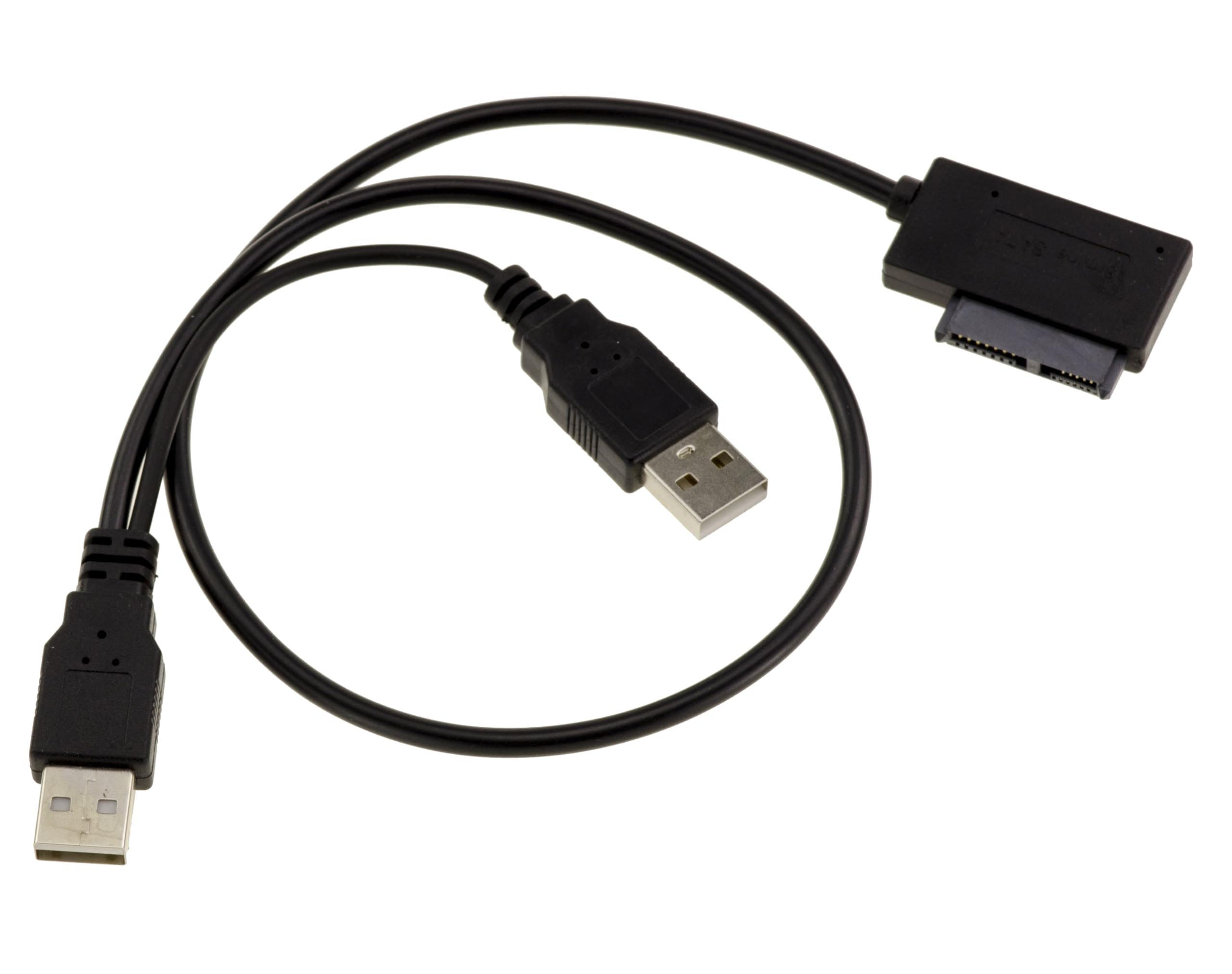 KALEA-INFORMATIQUE MINISATA to USB 2.0 converter adapter, enables you to use a slim SATA hard drive or recording drive on a USB port