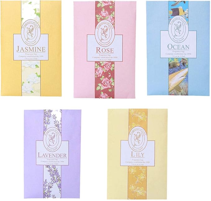 Scented Sachets Fresh Sachet Lavender 5 Packs Fragrance