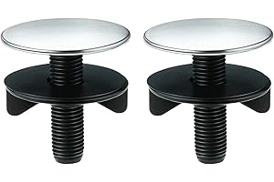 ALOVEXIONG 2 Pack Kitchen Sink Hole Cover Stainless Steel Faucet Hole Cover Kitchen Sink Tap Hole Plate Stopper Cover Blanking Metal Plug
