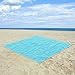 BASEIN Beach Blanket Sand Proof Waterproof Beach Mat Outdoor Picnic Blanket -Blue