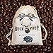 Chocolate Buck (Deer) Poop (Milk Chocolate Covered Raisins) in Vintage Cotton Poop Bag (Buck, Elk, Reindeer & Bigfoot available)