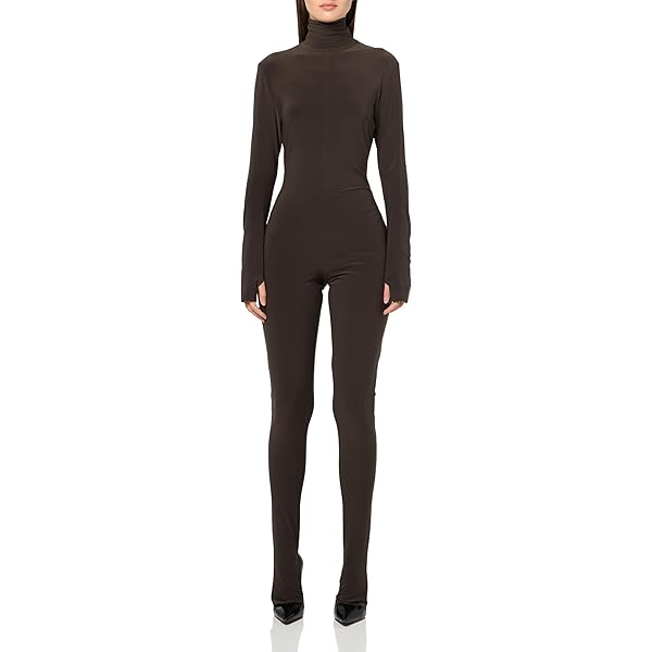 Amazon.com: NORMA KAMALI Women's Geralyn Short Sleeve JUMPSHORT