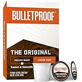 The Original Single-Serve Pods, Medium Roast, 10 Count, Bulletproof Keto, 100% Arabica Coffee, Certified Clean Coffee, Rainfo