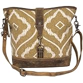Myra Bag Brown Aesthetics Shoulder Bag S-2228