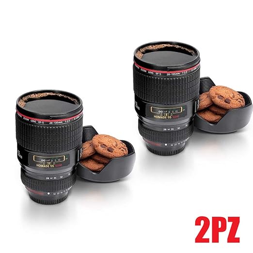 marcello onorato cimmino 081 Store - 2 Tazas con Forma de Objetivo ...